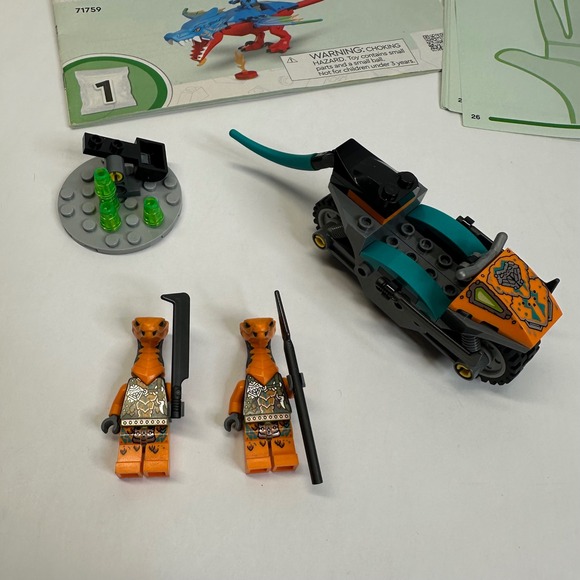 Lego Set 71759 Ninjago Ninja Dragon Temple 98% Complete - Picture 9 of 11